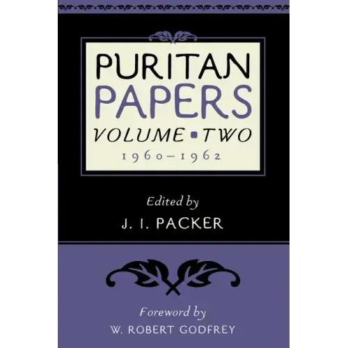 Puritan Papers: 1960-1962
