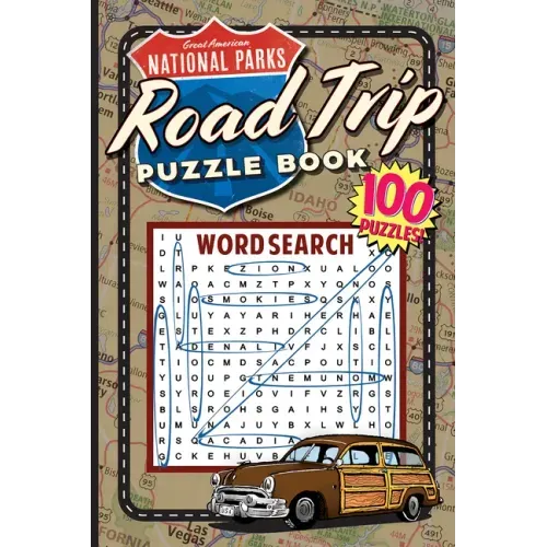 Great American National Parks Road Trip Puzzle Book