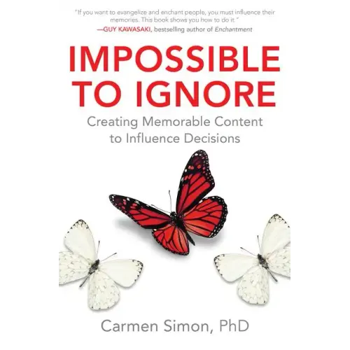 Impossible to Ignore: Creating Memorable Content to Influence Decisions