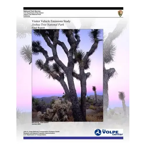 Visitor Vehicle Emissions Study: Joshua Tree National Park- Final Report