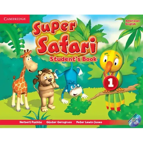Super Safari American English Level 1 Student's Book with DVD-ROM [With DVD ROM]