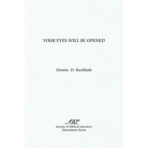 Your Eyes Will Be Opened