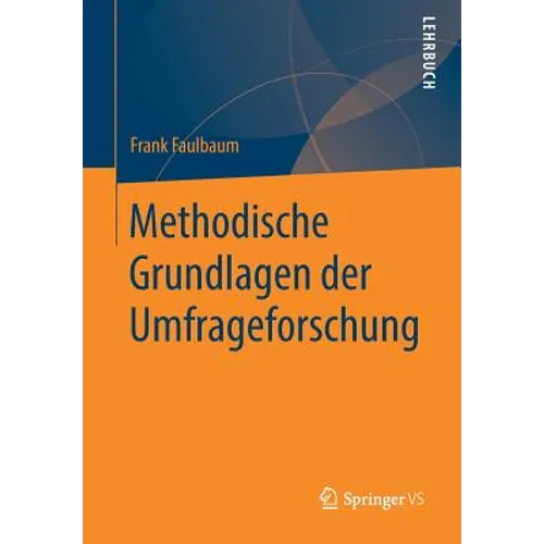 Methodische Grundlagen Der Umfrageforschung