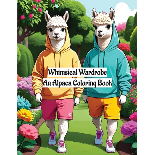 Whimsical Wardrobe: An Alpaca Coloring Book