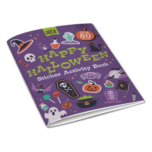 Happy Halloween Sticker Activity Book: Sticker Activity Book