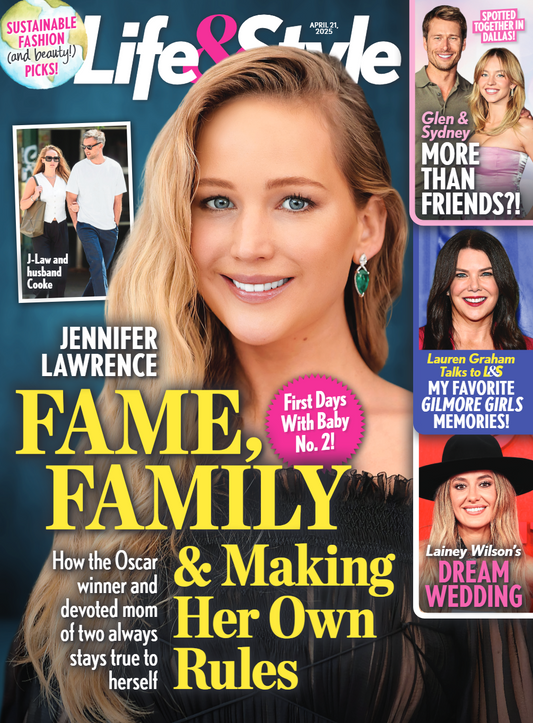 Life & Style - 04.21.25: Jennifer Lawrence's Empowering Journey, Sydney Sweeney & Glen Powell's  Rumored Romance, Lauren Graham’s Top Gilmore Girls Moments, Lainey Wilson’s Dream Wedding & More