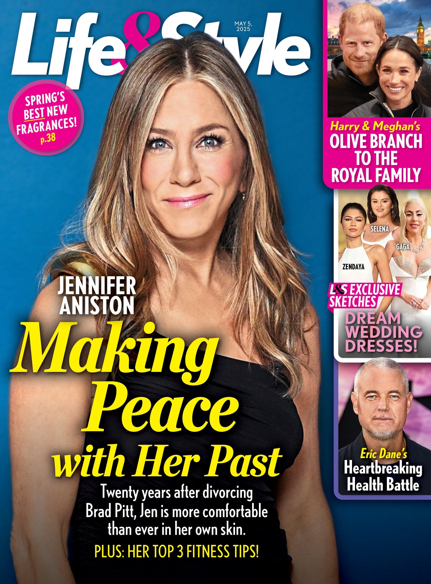Life & Style - 05.05.25: Jennifer Aniston's Healing Journey, Harry & Meghan Extend Olive Branch To The Royal Family, Iconic Looks From Gaga, Zendaya & Selena, Eric Dane’s Brave Health Battle & More!
