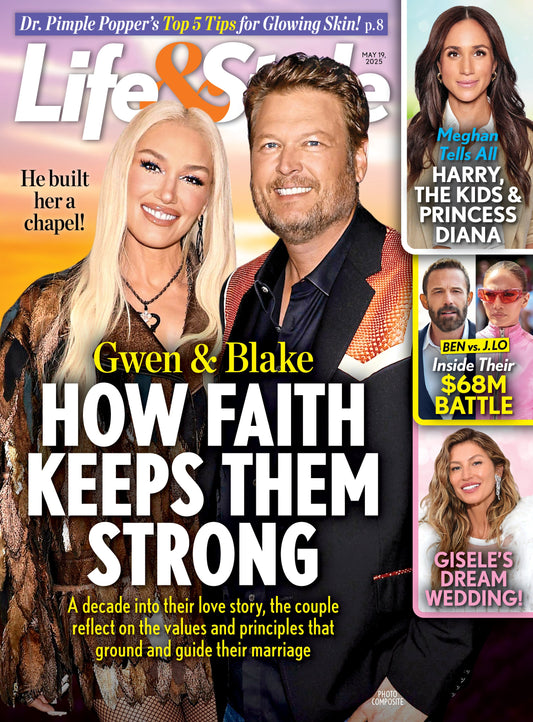Life & Style - 05.19.25: Gwen Stefani & Blake Shelton’s Extraordinary Love, Meghan & Harry’s Family Life, Ben Affleck & JLo’s $68M Legal Battle, Gisele's Dream Wedding & More!