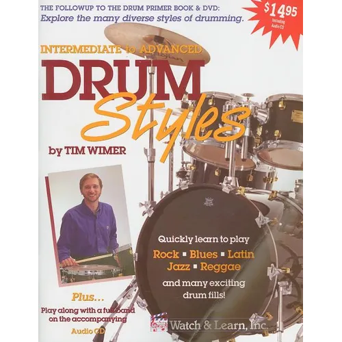 Drum Styles: Book with Audio Access [With CD (Audio)]