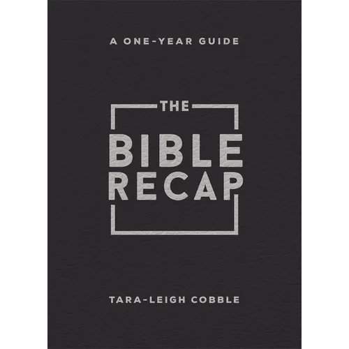 The Bible Recap: A One-Year Guide to Reading and Understanding the Entire Bible, Personal Size - Bonded Leather, Black
