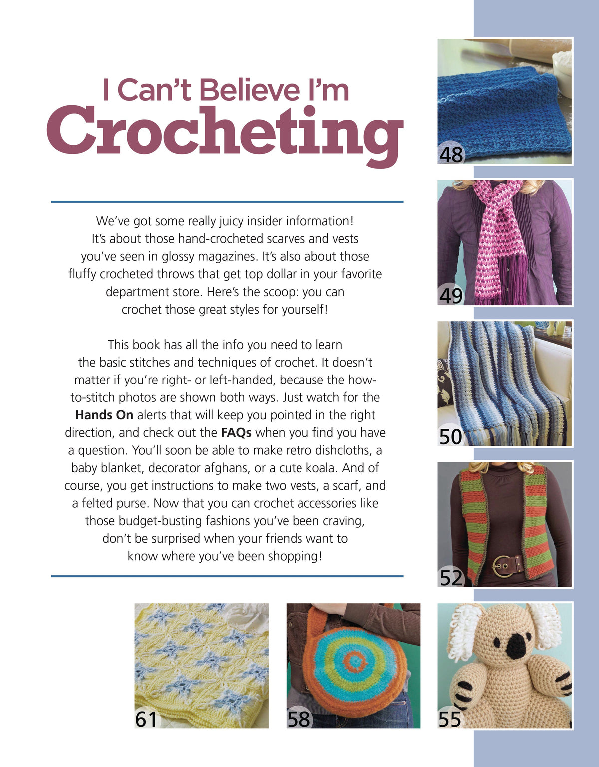 I Can't Believe I'm Crocheting! Book