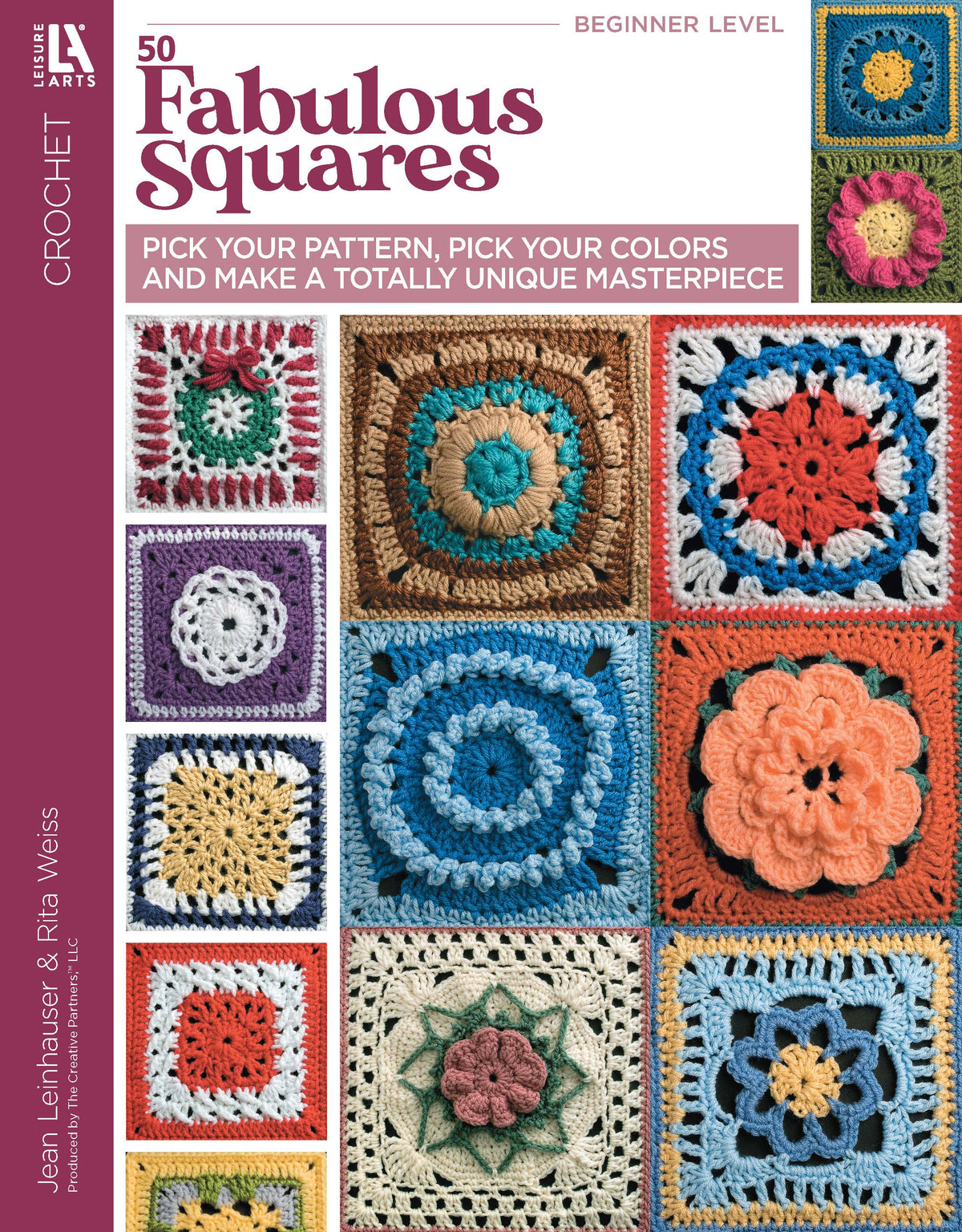 50 Fabulous Crochet Squares Book