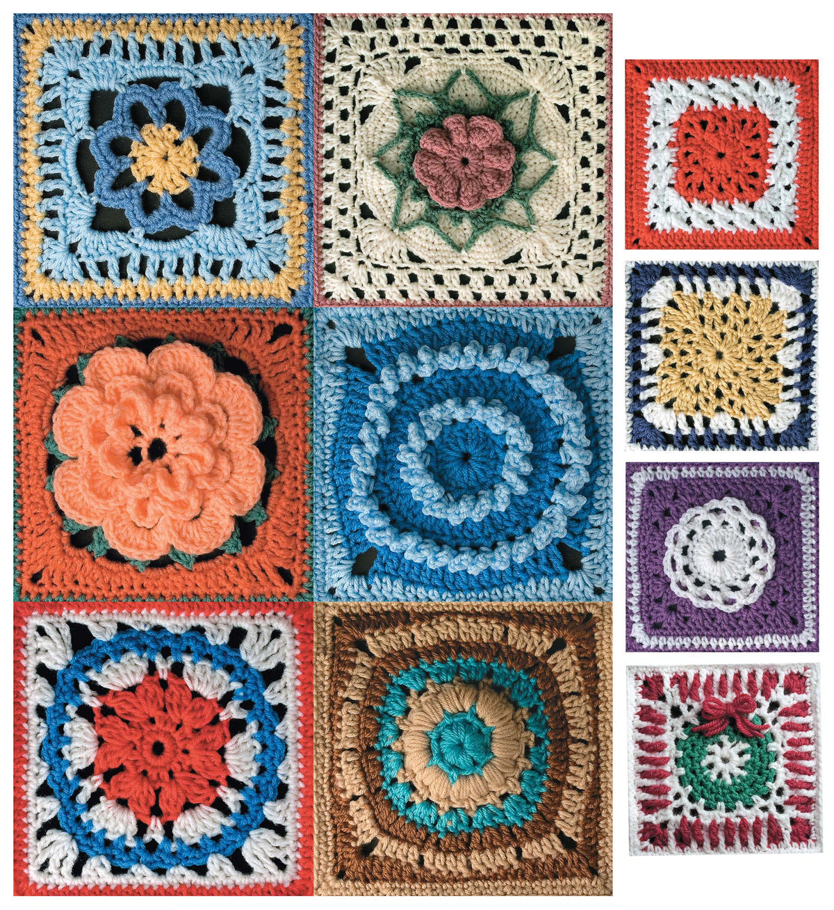50 Fabulous Crochet Squares Book