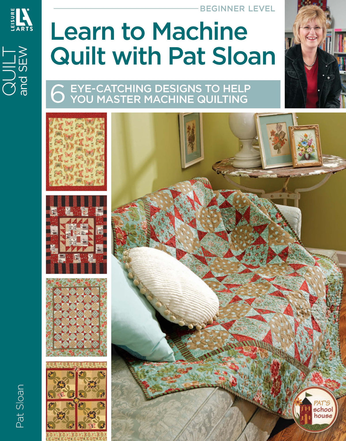 Learn to Machine Quilt with Pat Sloan Book