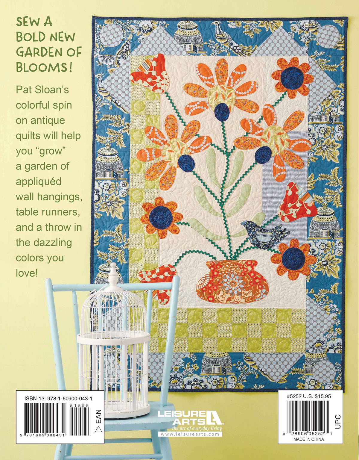Appliqué a Garden Book