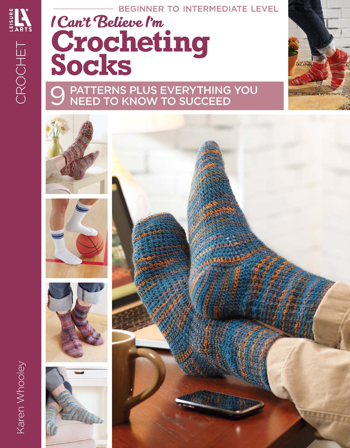 I Can't Believe I'm Crocheting Socks Book