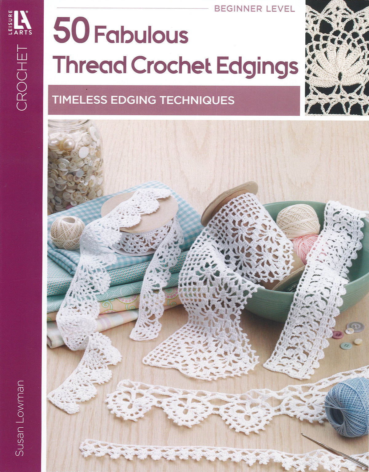 50 Fabulous Thread Crochet Edgings Book