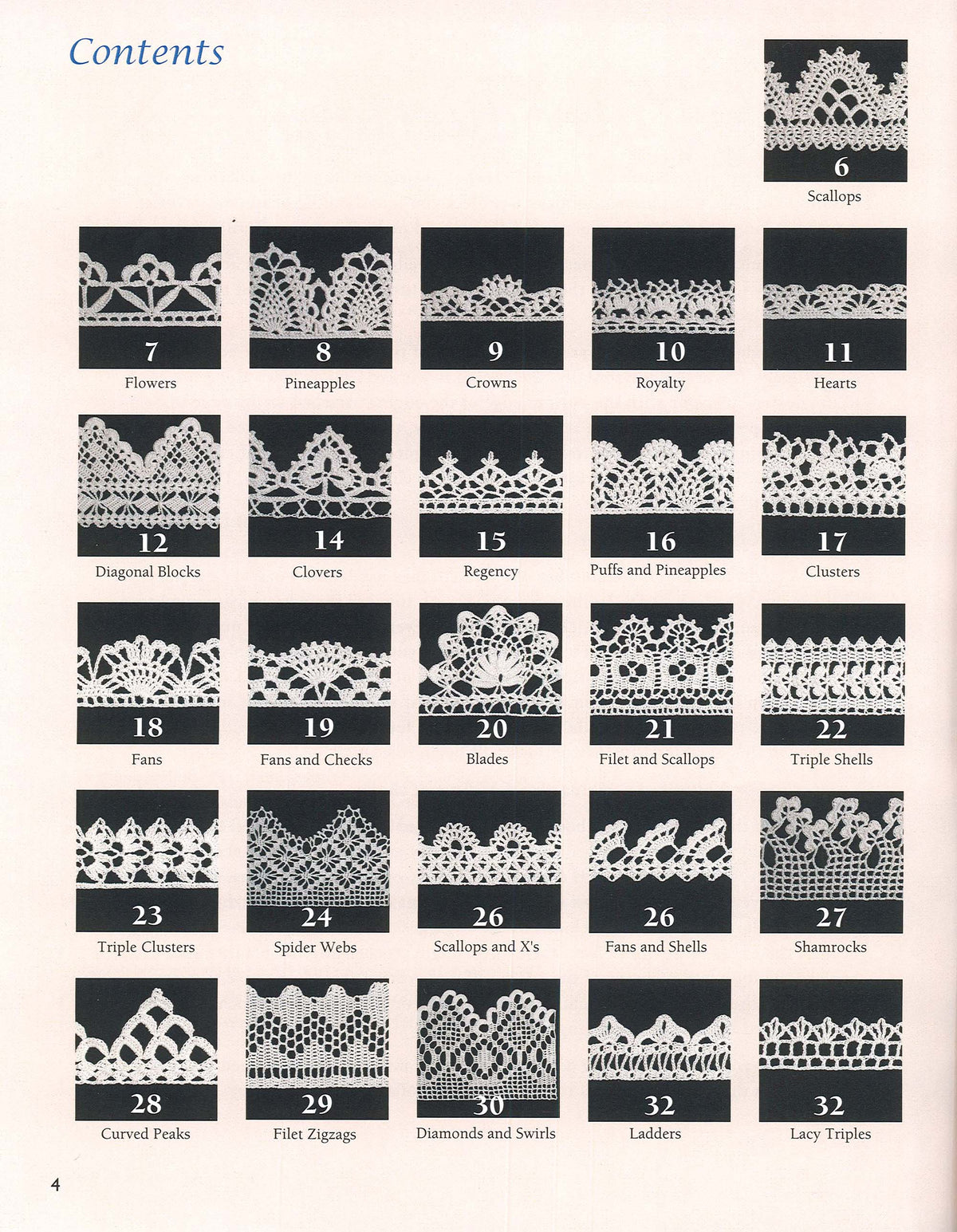 50 Fabulous Thread Crochet Edgings Book