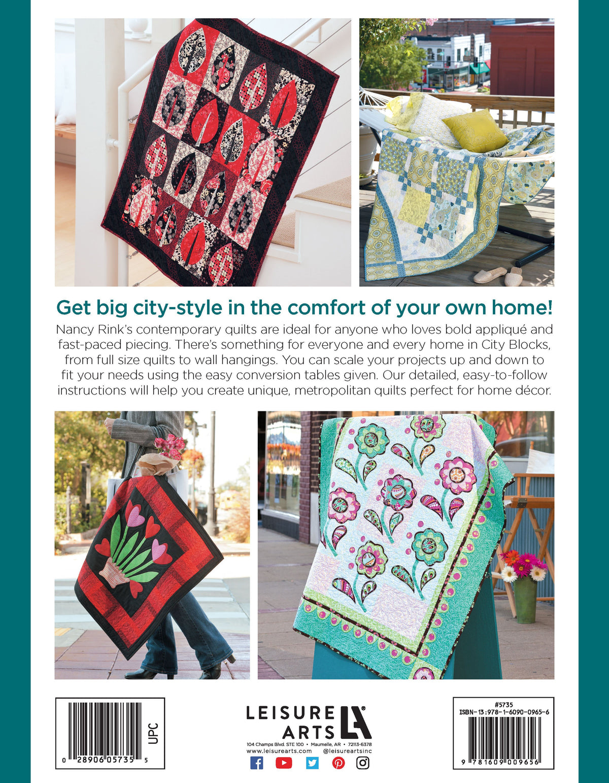 City Walks—10 Contemporary Quilt Designs Book