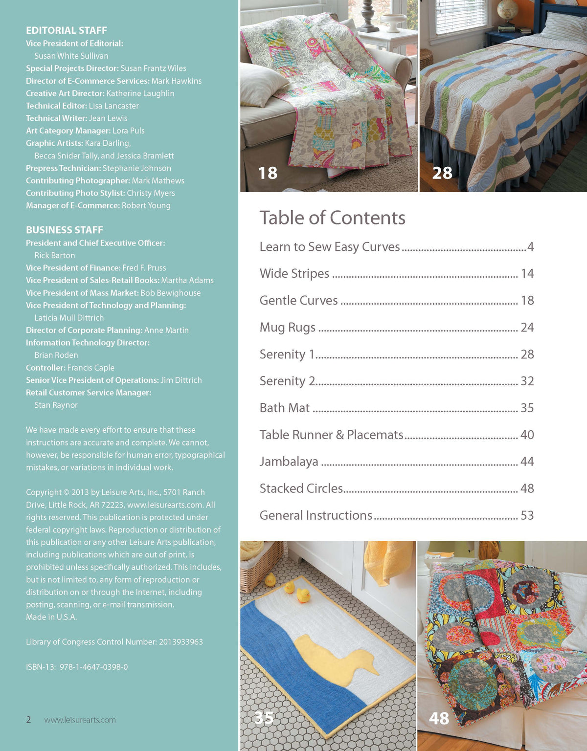 Learn to Sew Easy Curves Book