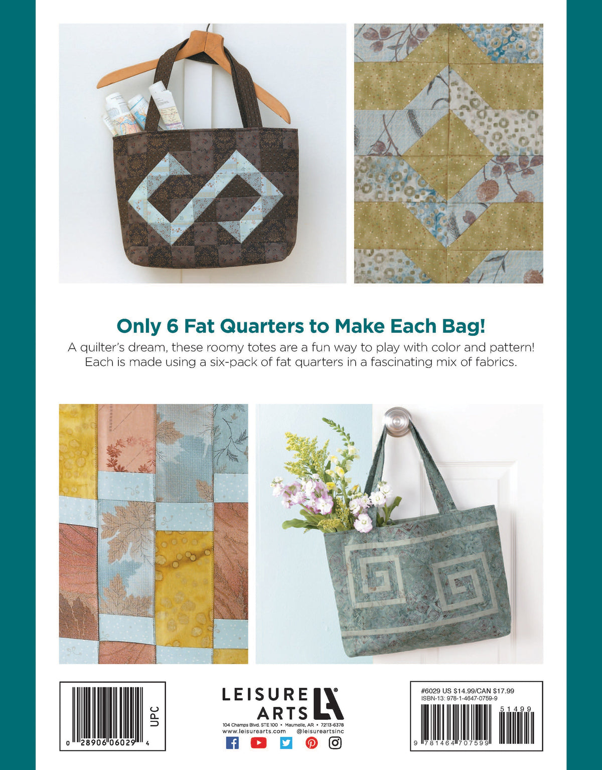 Fat Quarter Bags Book