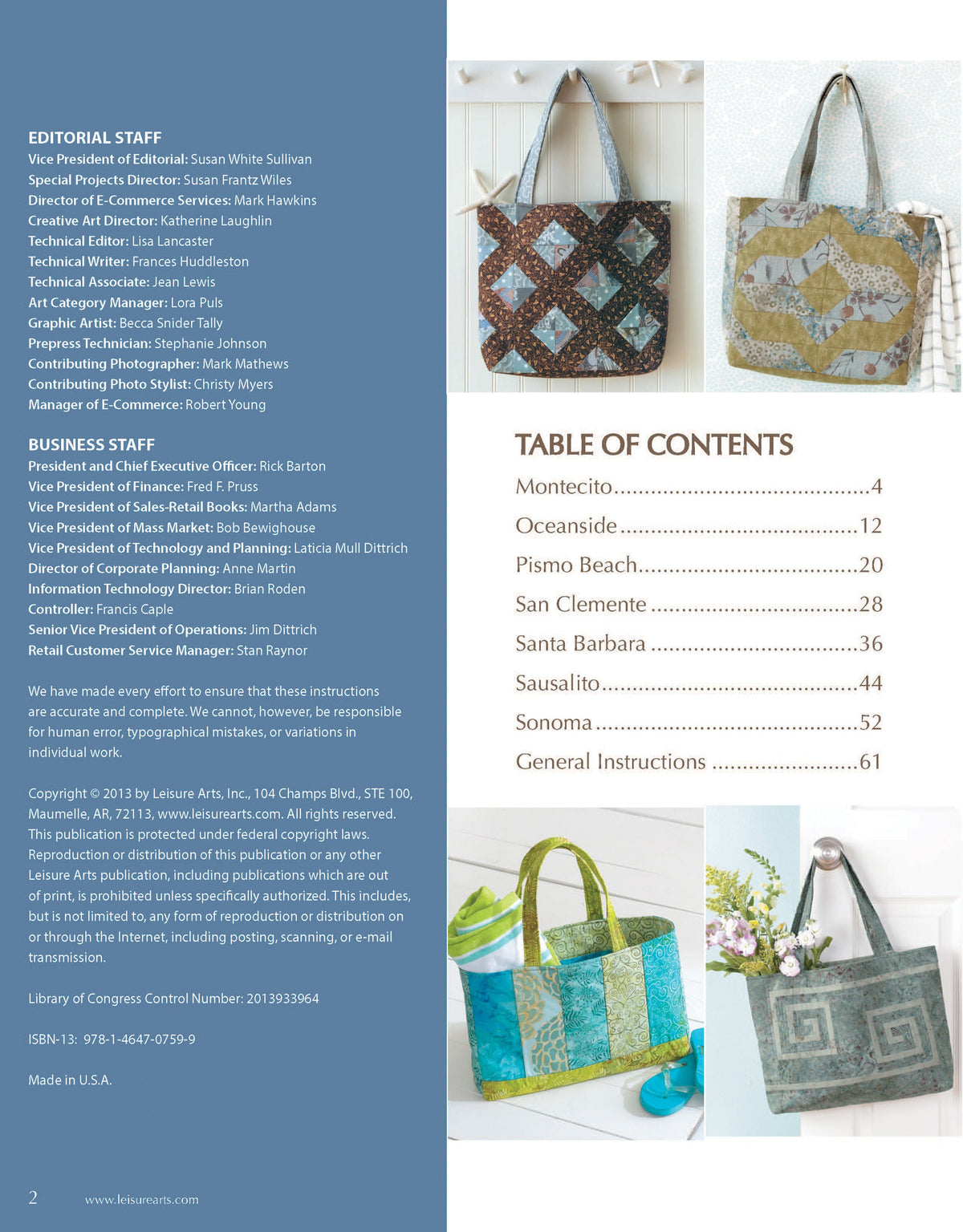 Fat Quarter Bags Book