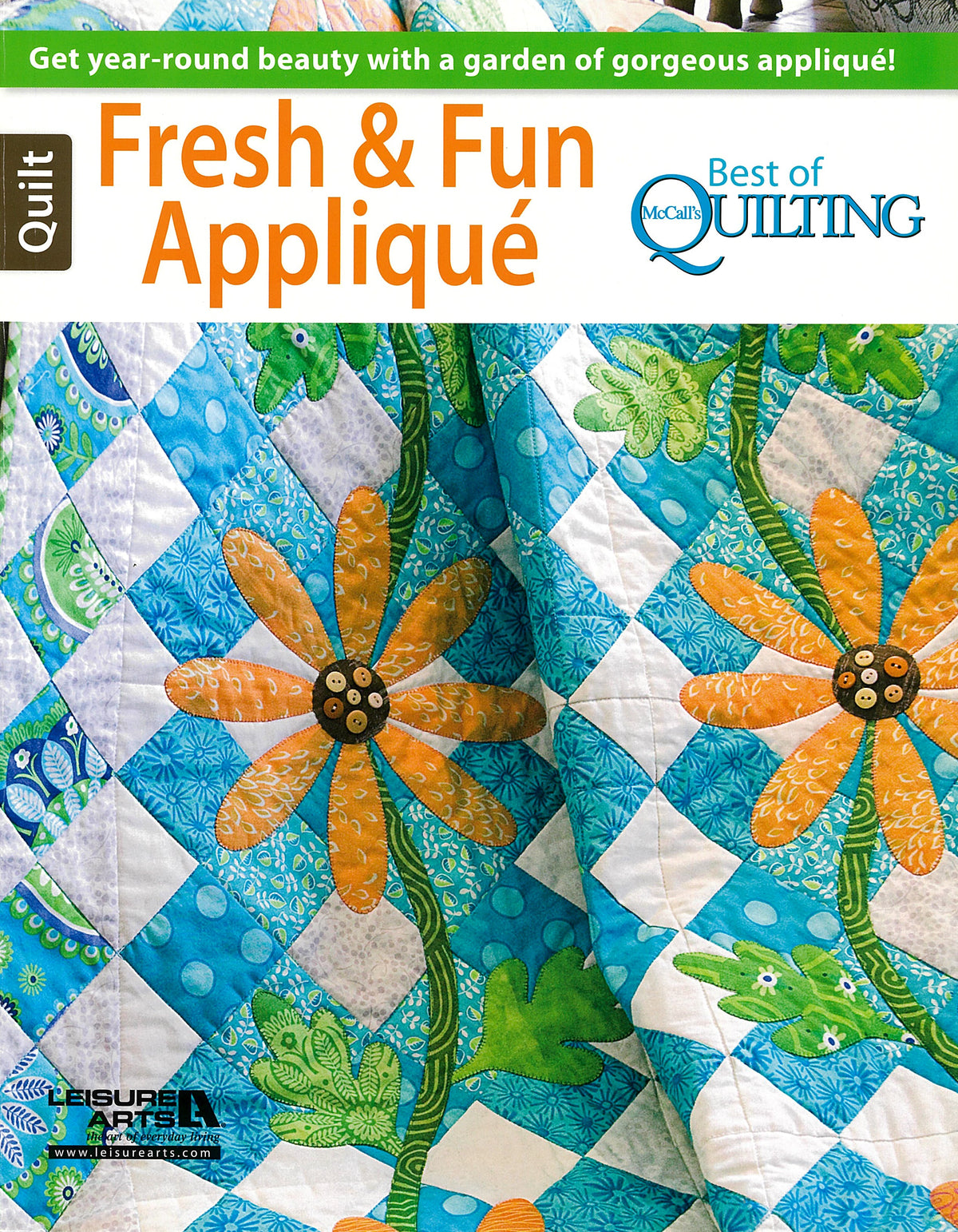 Fresh & Fun Applique—12 Projects Book