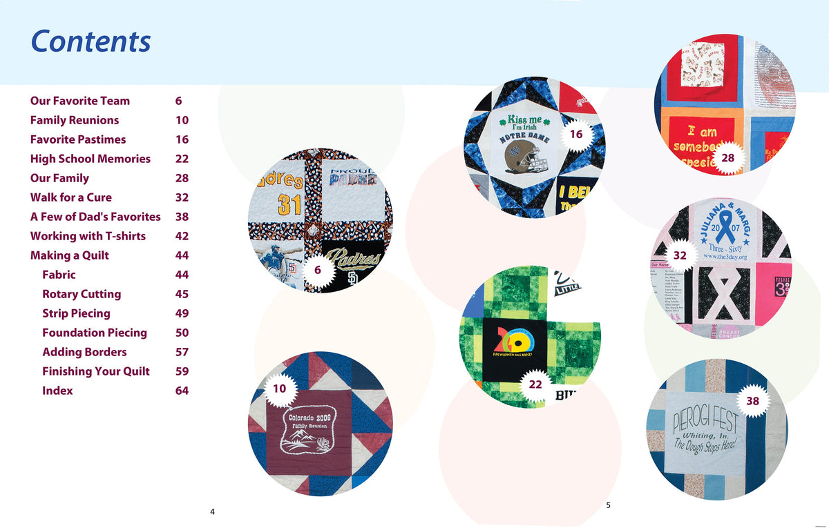 T-Shirt Quilts—7 Quilting Projects to Get You Started Book