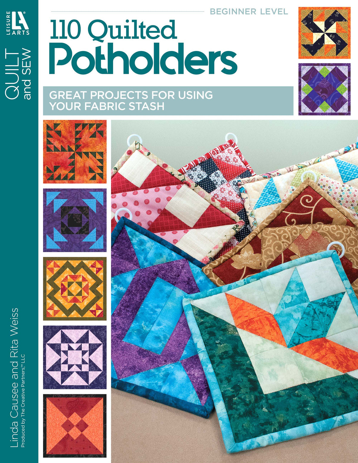 110 Quilted Potholders Book