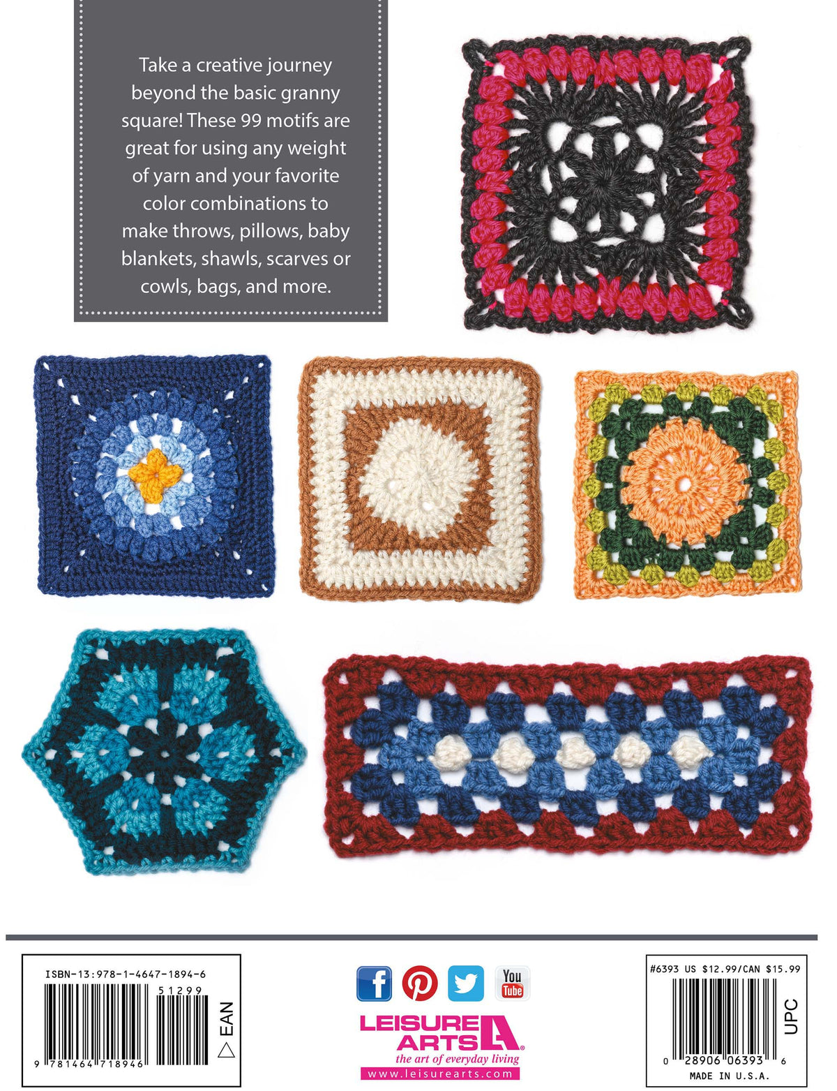 99 Granny Squares Book