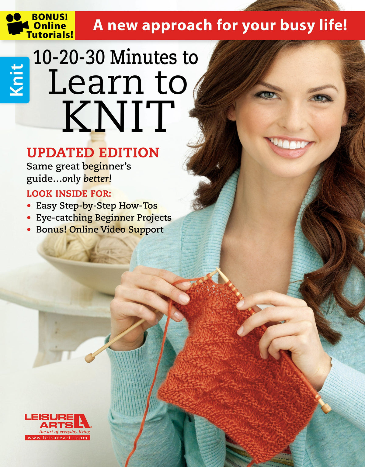 10-20-30 Minutes to Learn to Knit Book