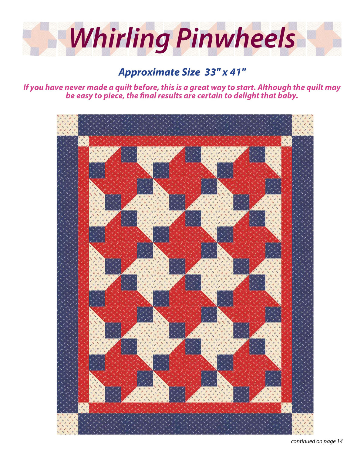 Beginner-Friendly Baby Quilts Book