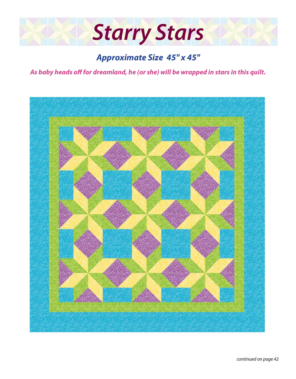 Beginner-Friendly Baby Quilts Book