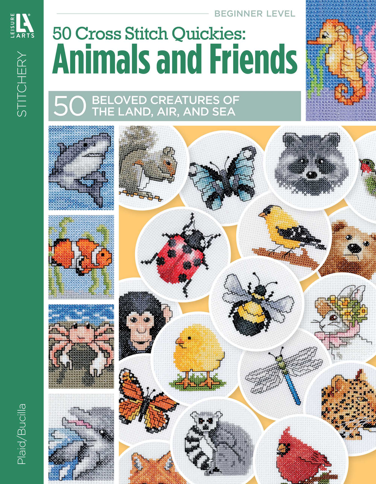 50 Cross Stitch Quickies Animals and Friends Book