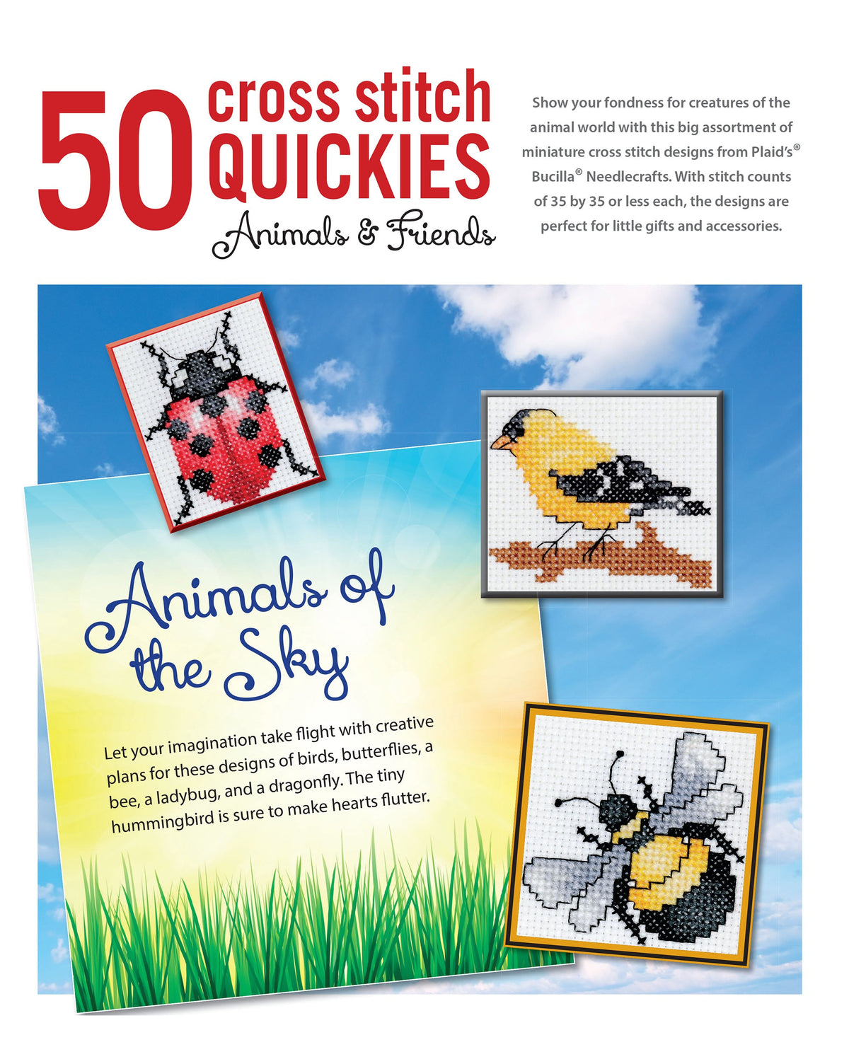50 Cross Stitch Quickies Animals and Friends Book