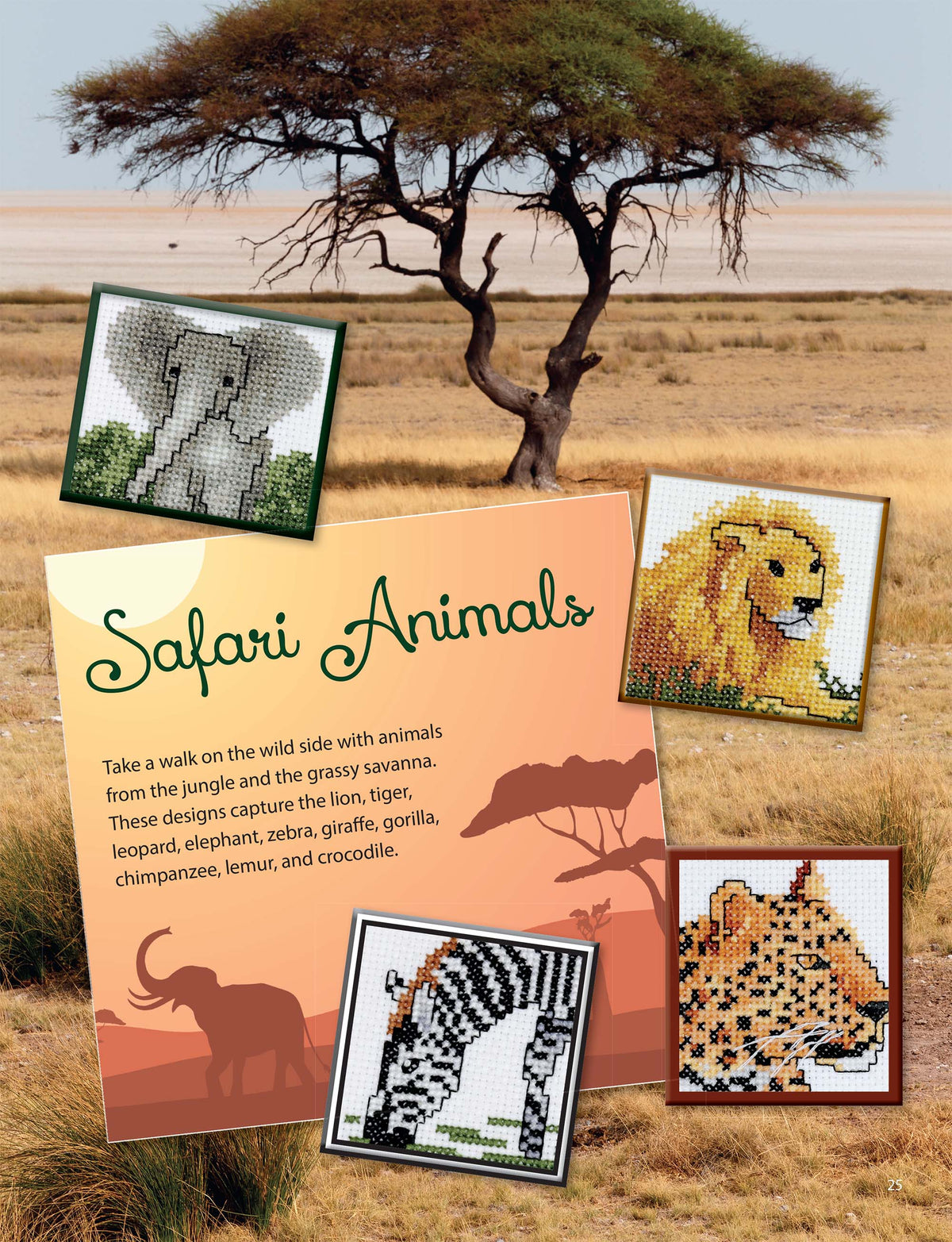 50 Cross Stitch Quickies Animals and Friends Book