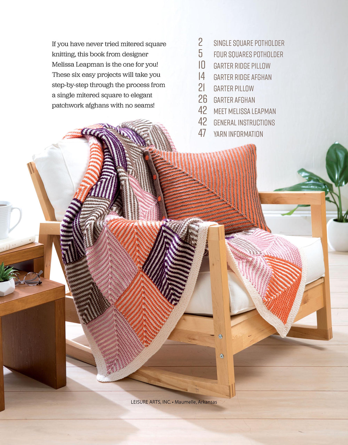 Mitered Square Knitting Book