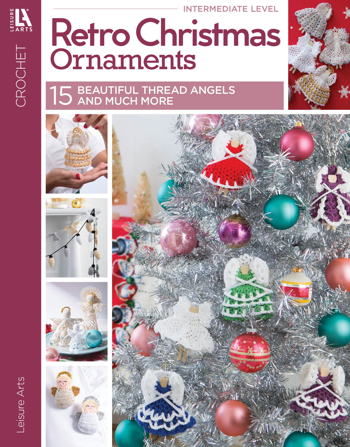 Crochet Retro Christmas Ornaments Book