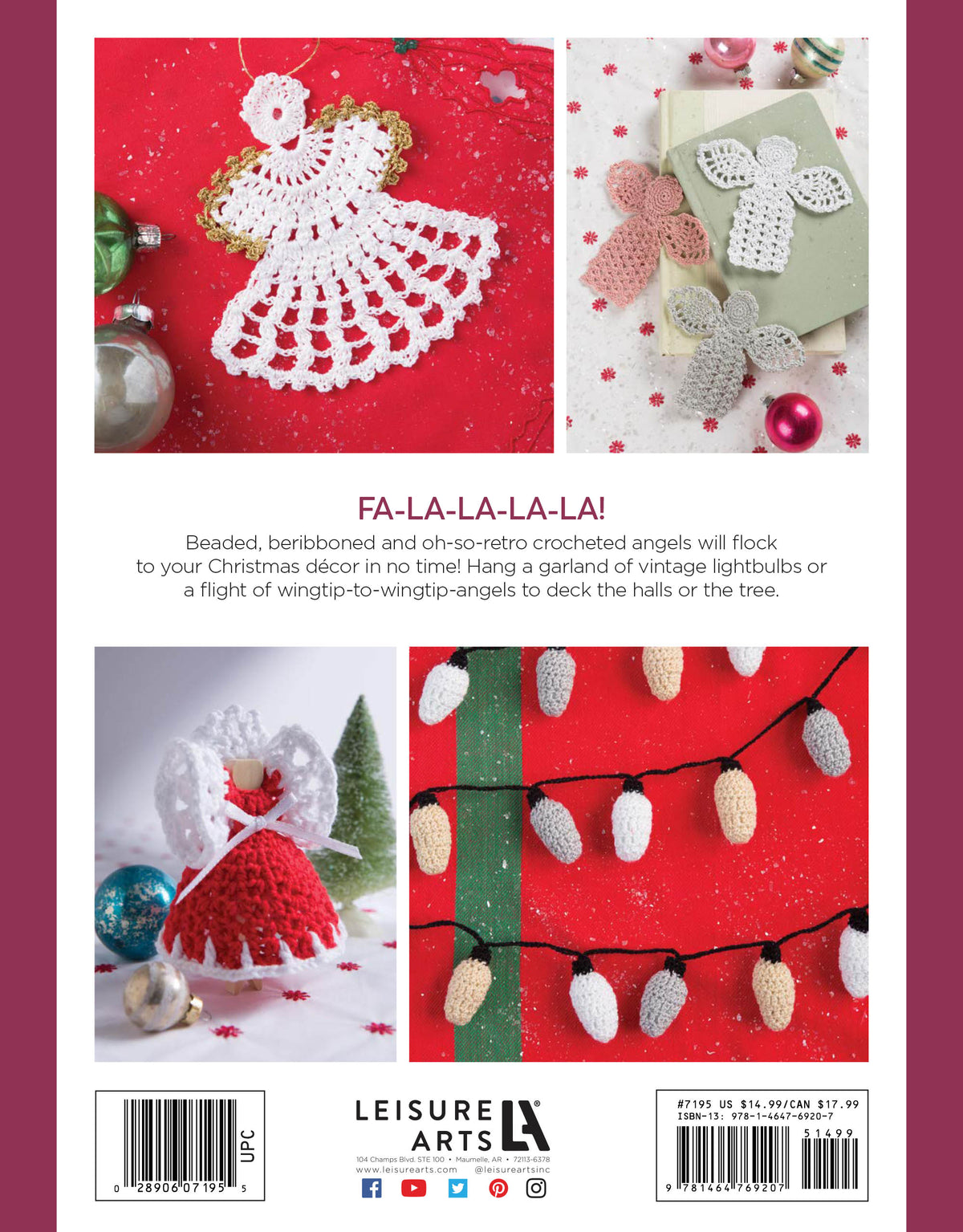 Crochet Retro Christmas Ornaments Book
