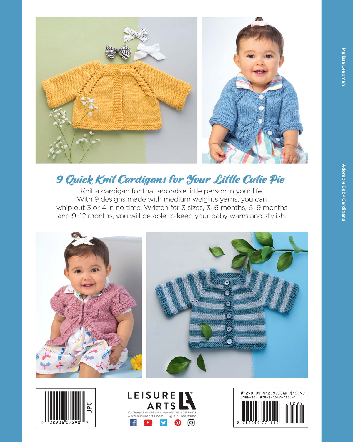 Adorable Baby Cardigans Book