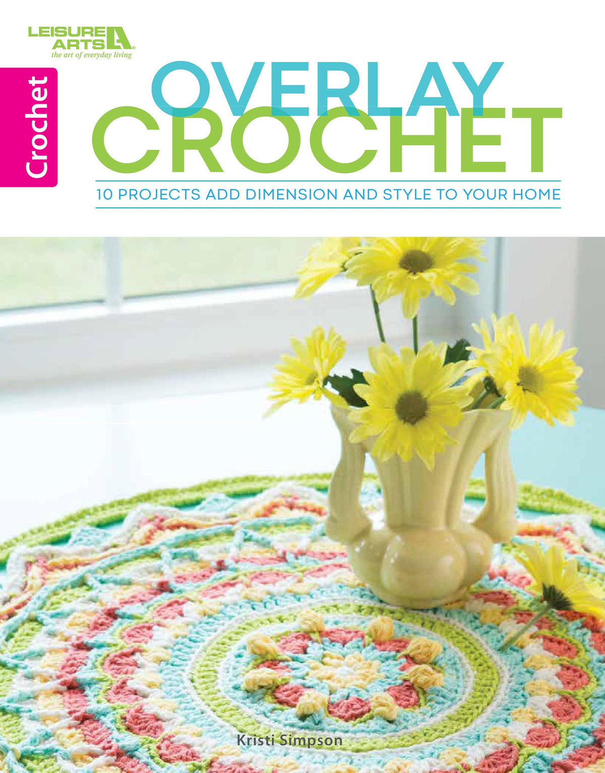Overlay Crochet Pillows Book