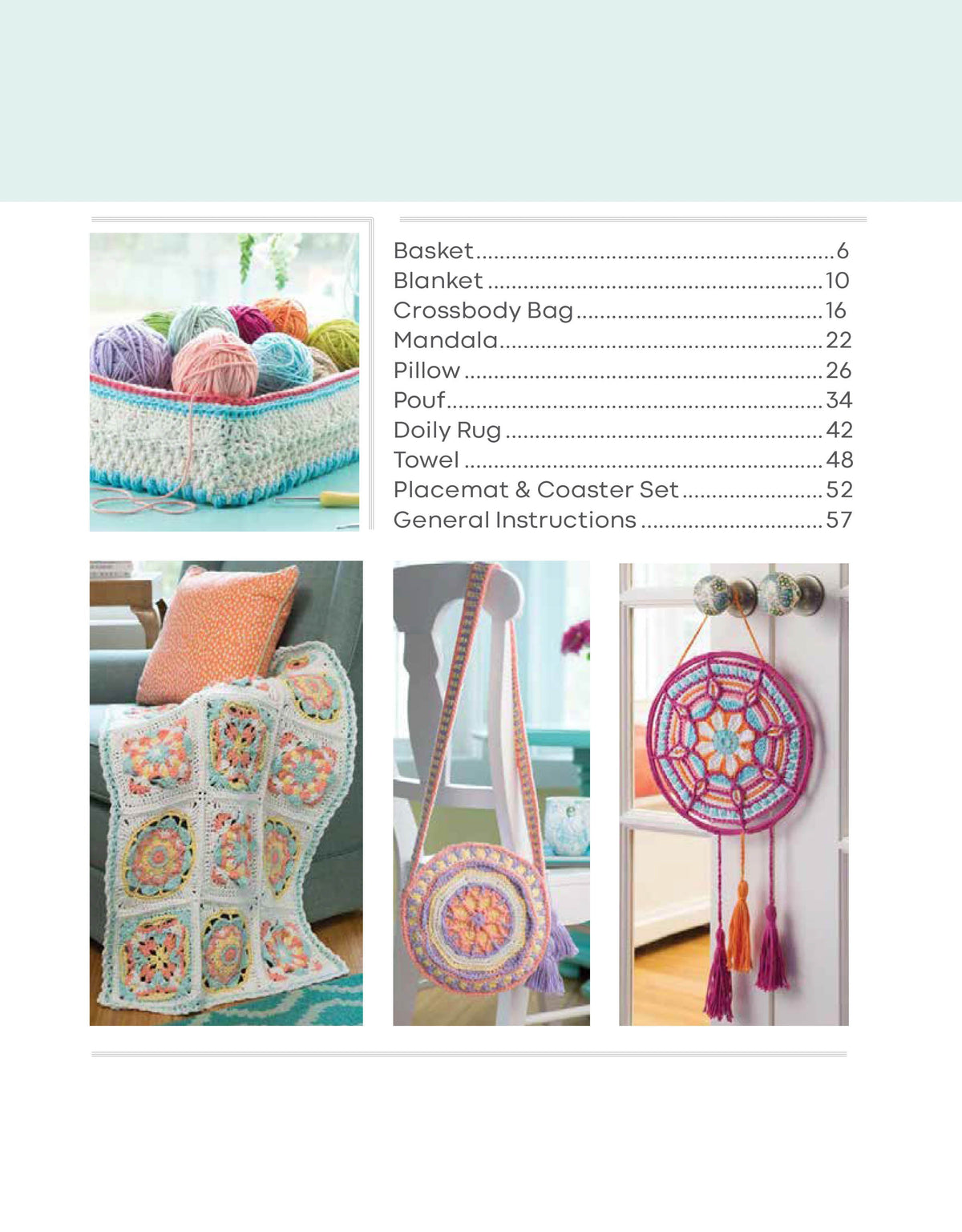 Overlay Crochet Pillows Book