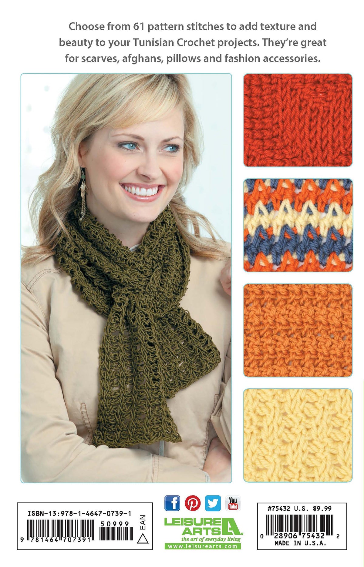 Tunisian Crochet Stitch Guide Book