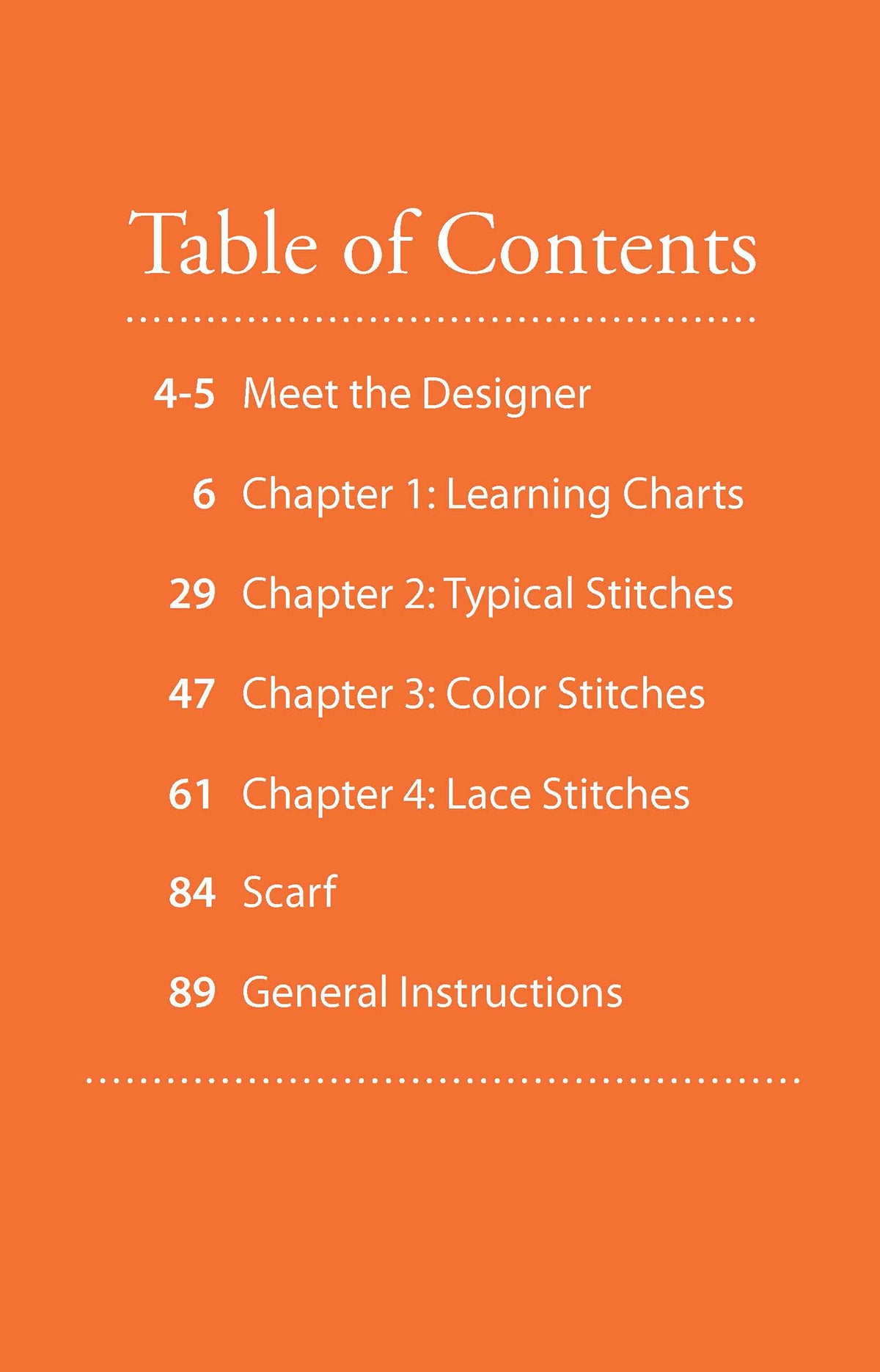 Tunisian Crochet Stitch Guide Book