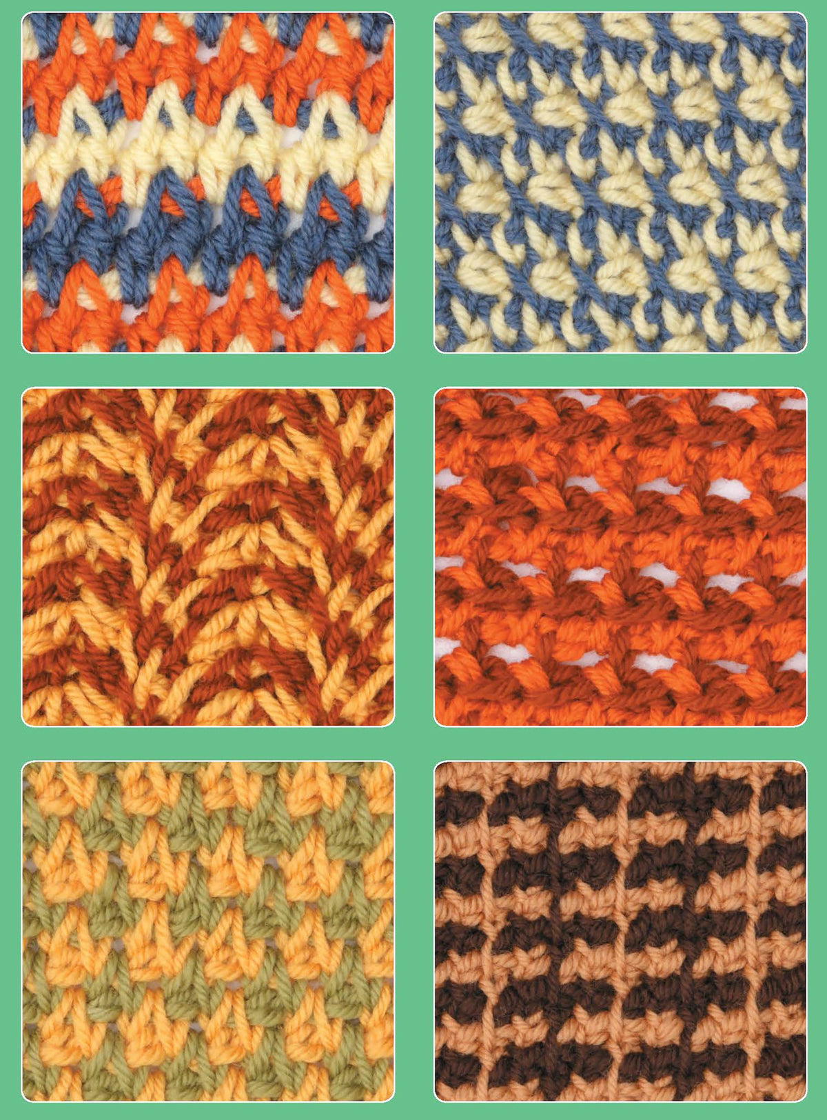 Tunisian Crochet Stitch Guide Book