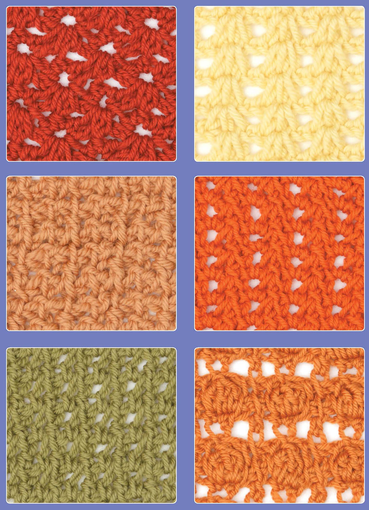 Tunisian Crochet Stitch Guide Book