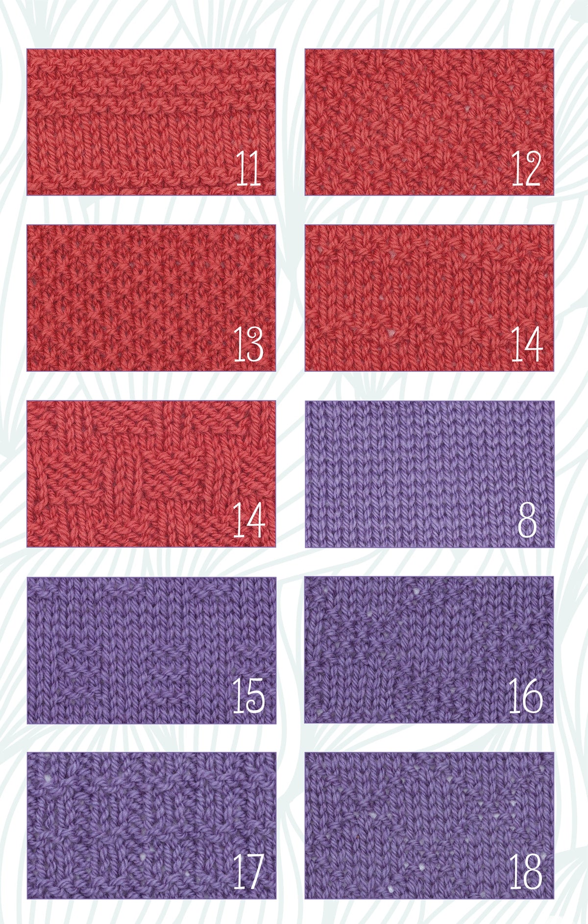 Loom Knit Stitch Dictionary Book