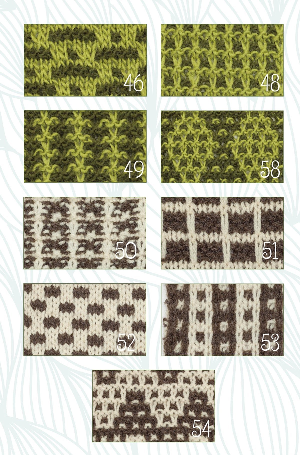 Loom Knit Stitch Dictionary Book
