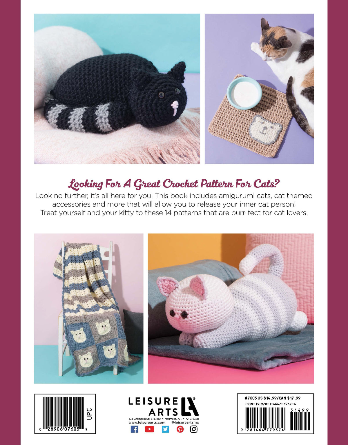 Crochet Cool Cats Book