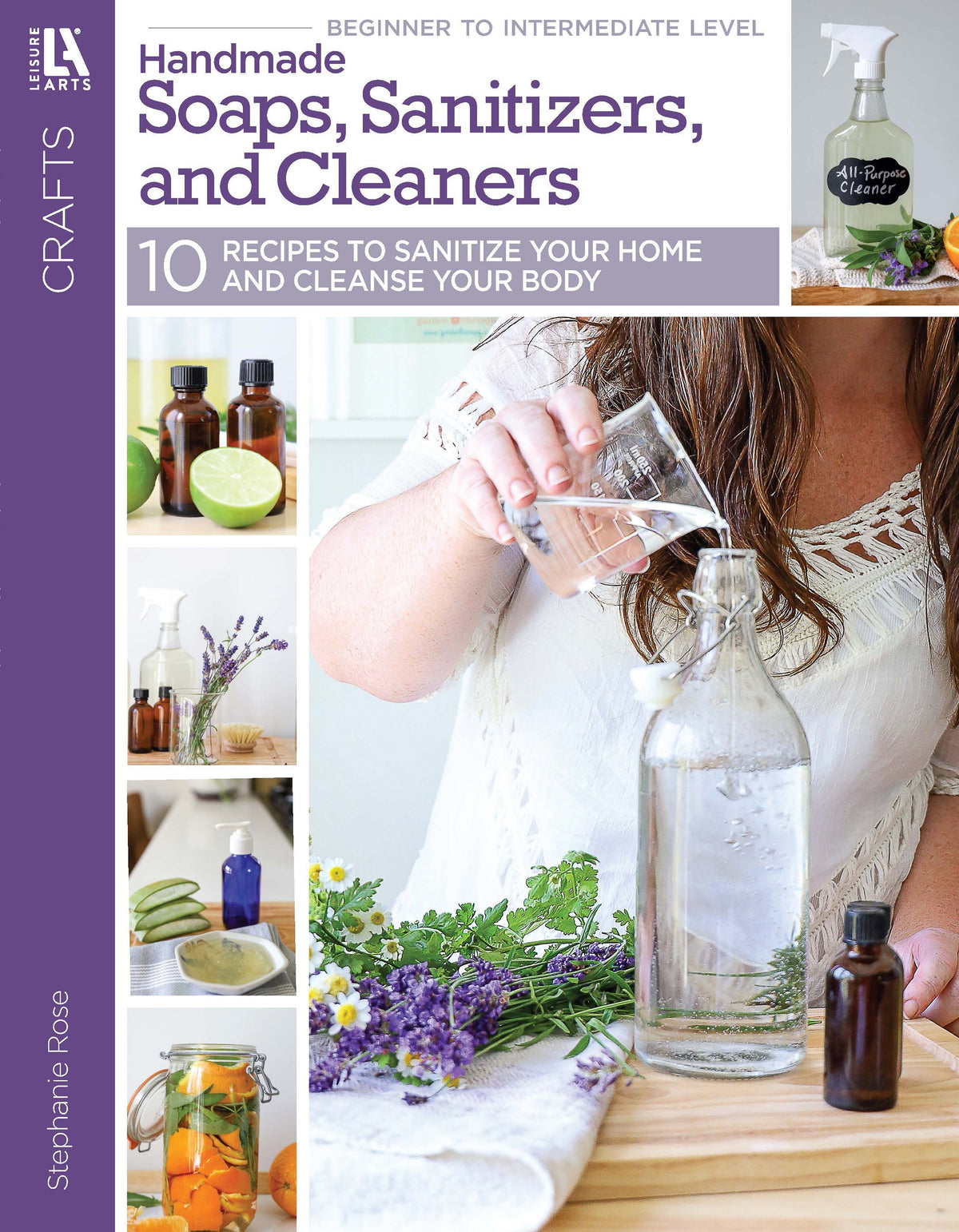Handmade Soaps, Sanitizers, & Cleaners Book